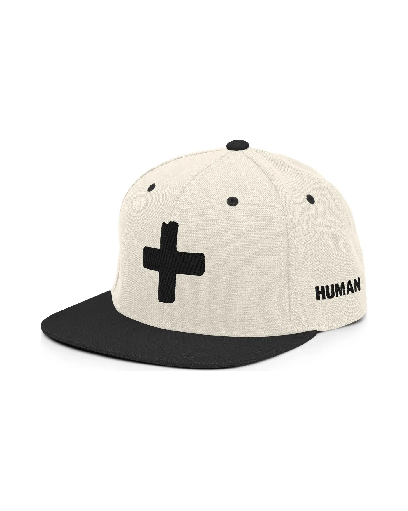 Happy Human Snapback (Natural), view 2