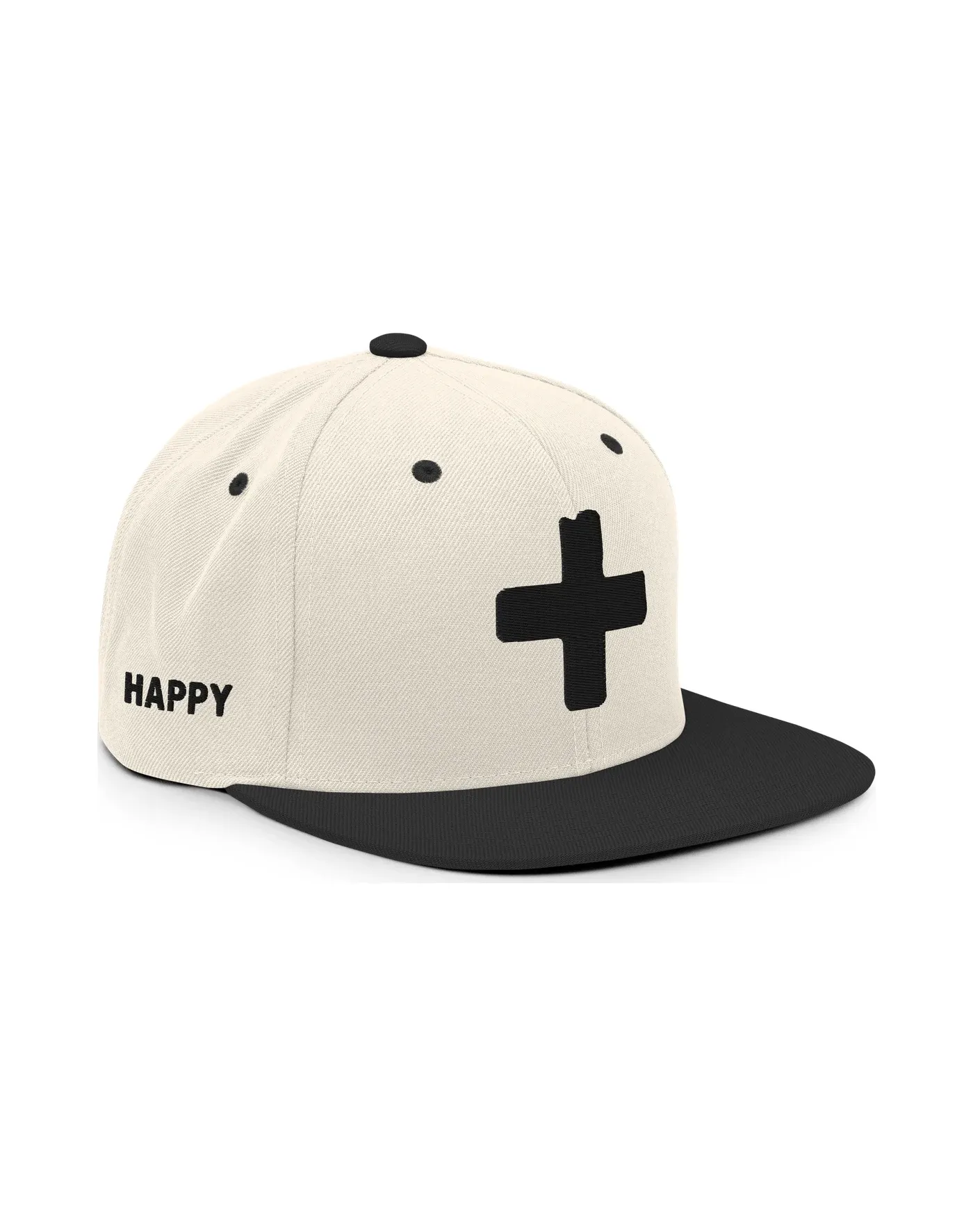 Happy Human Snapback (Natural), view 3